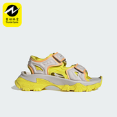 阿迪达斯正品 防滑耐磨新款 女士经典 Adidas 魔术贴运动凉鞋 IF1534