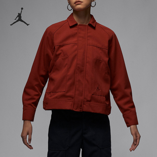 JORDAN女士运动休闲翻领工装 外套FN5351 耐克正品 Nike