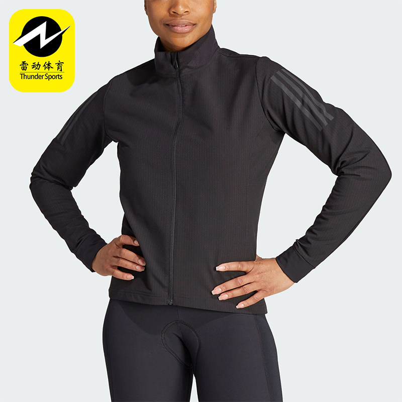 Adidas/阿迪达斯正品JACKET CR W女士骑行运动夹克外套HY6189