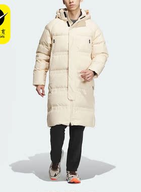 Adidas/阿迪达斯正品新款男子户外运动保暖连帽羽绒服IL8970
