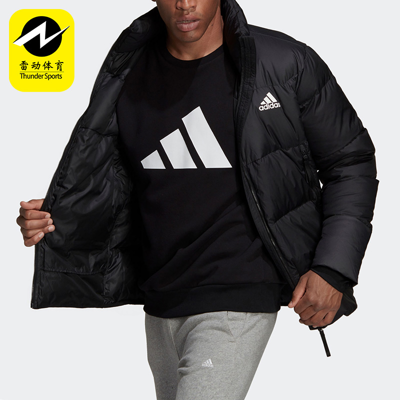 阿迪达斯正品男子羽绒服