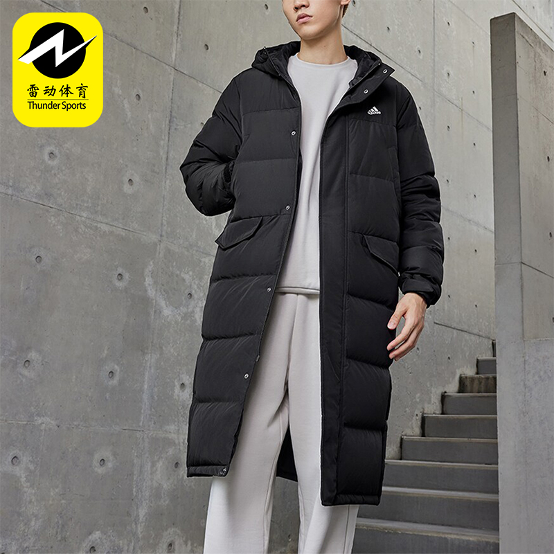 阿迪达斯正品男士羽绒服