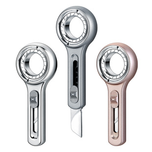 EDC机甲掌刃双重解压神器指环推刀指啪币音尖陀螺黑科技男友礼物