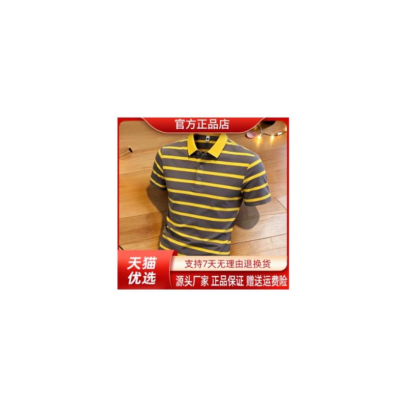 青澜之嘉专柜夏季韩版商务休闲男士新款潮流短袖翻领百搭POLO衫