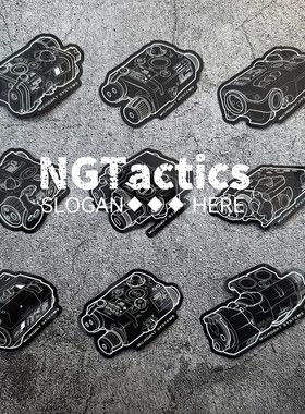 MICROBAT SYSTEMS LSR DECAL NGAL DBAL PEQ MAWL RAPTAR全套贴纸