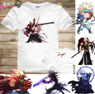 周边 dnf衣服短袖 DNF地下城与勇士t恤 狂战二觉鬼剑剑神2次觉醒