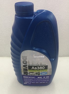 DOVER劲拓回流焊链条油链条油 多氟红色液体高温润滑油AS380 现货