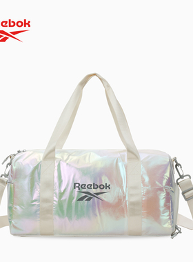 Reebok锐步男女健身运动训练单肩轻便斜挎手提收纳旅行镭射水桶包