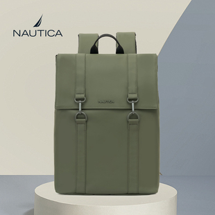 NAUTICA诺帝卡双肩包男女通勤商务背包大容量电脑包