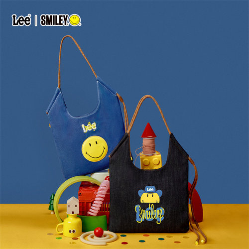 Lee×Smiley联名新款通勤单肩包