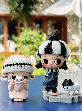 Nyota冬日针织帽 手作改娃圣诞毛线帽装饰配件创意复古简约帽子