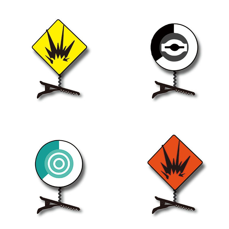 明日方舟游戏图标IPNPC标识头饰发箍发夹定制人物指示器