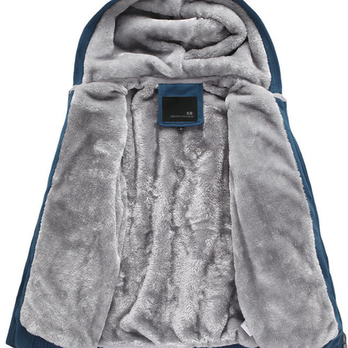 卫衣男连帽加绒加厚宽松大码