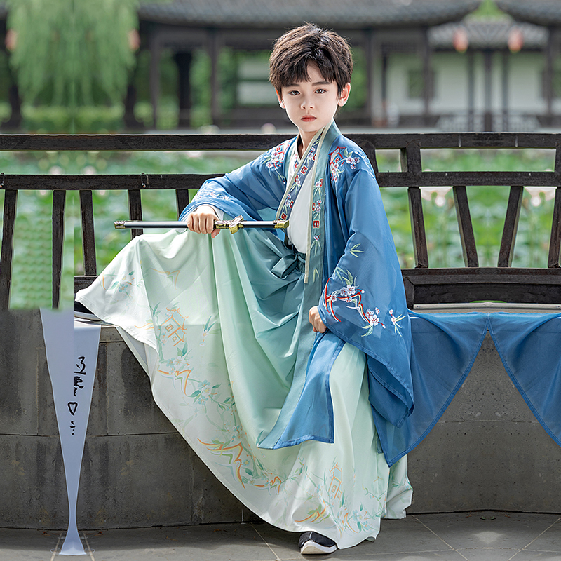 汉服男童新款男孩唐装