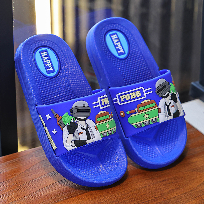 夏季新款儿童卡通防滑耐穿一字拖