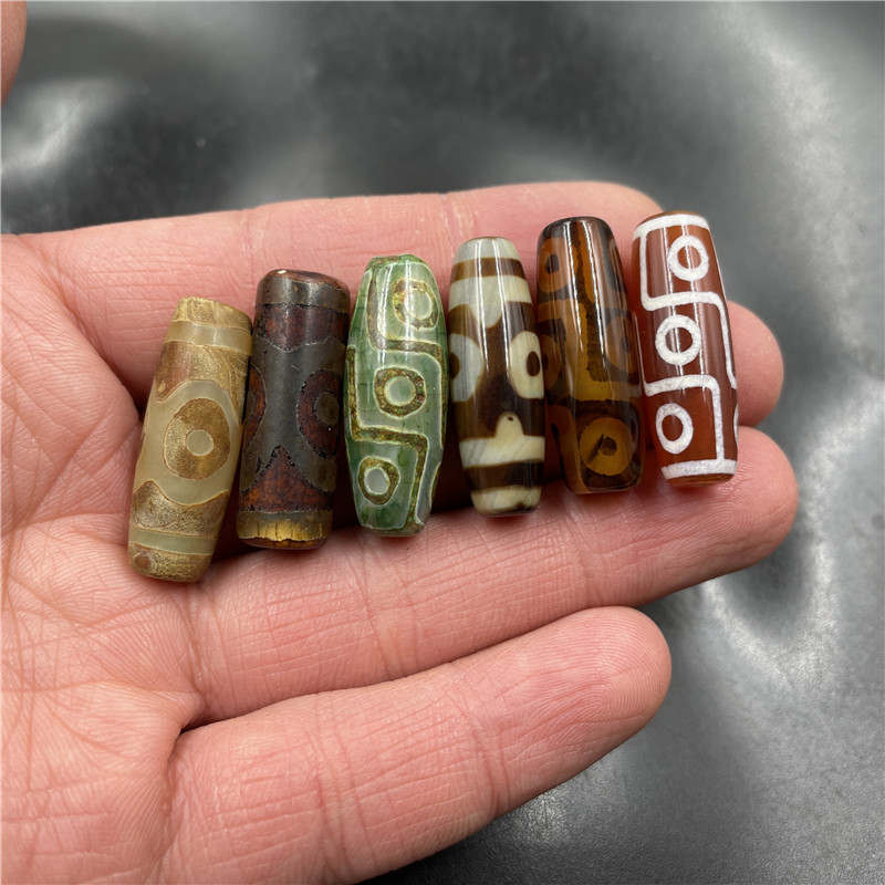 天珠玛瑙勒子桶珠散珠