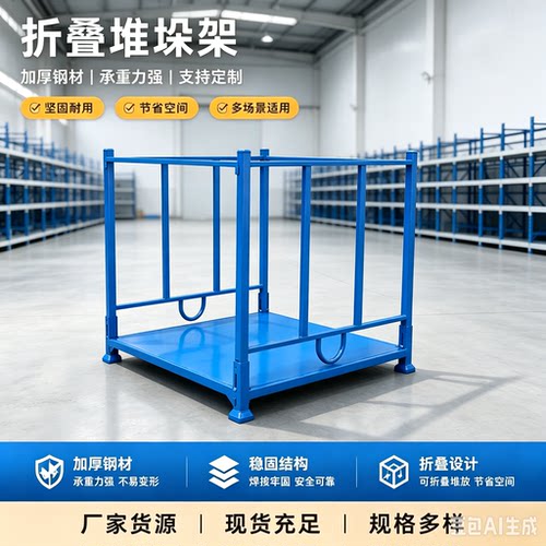 湖北鼎立折叠堆垛架布料堆垛架
