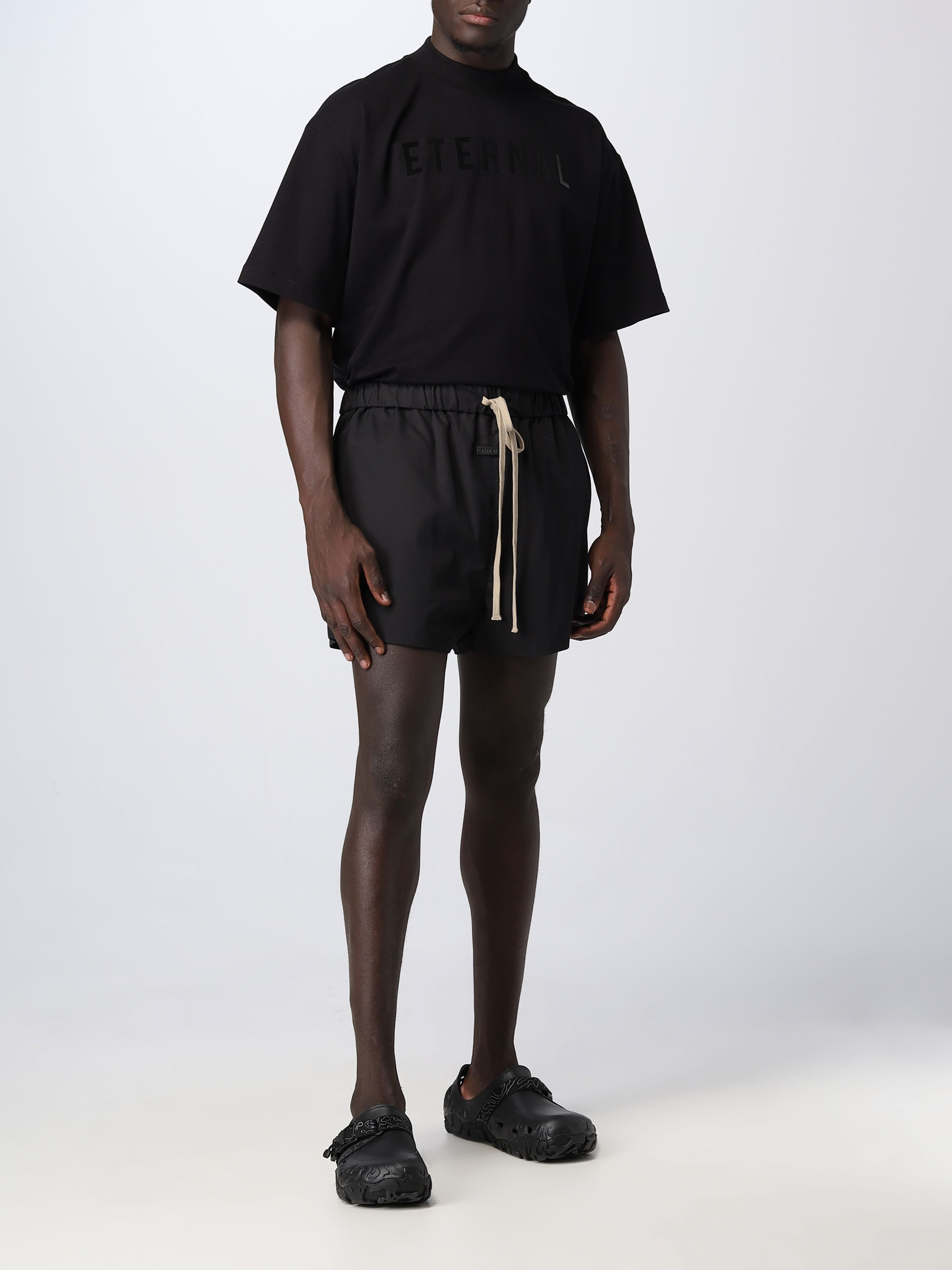 FEAR OF GOD ETERNAL FOG 主线尼龙抽绳短裤 薄款休闲宽松五分裤