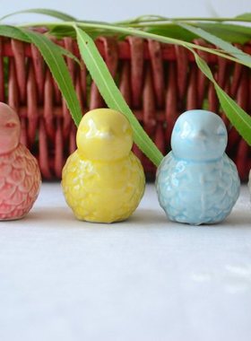 动物陶瓷桌面居家布景摆件工艺品