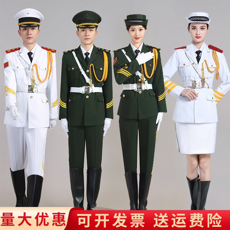 国旗班仪仗队服高中学生升旗服装