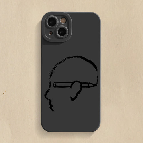 简笔头像iPhone手机壳