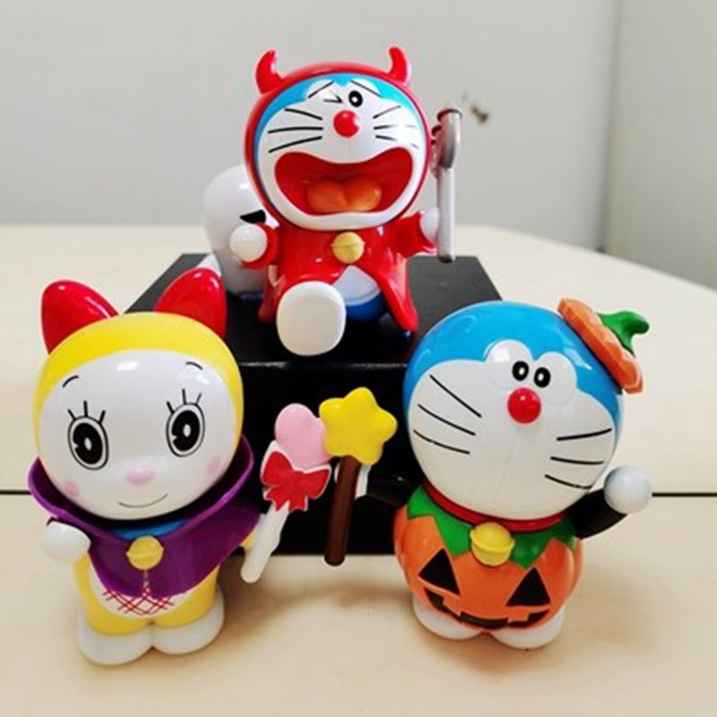 肯德基机器猫哆啦A梦手办摆件