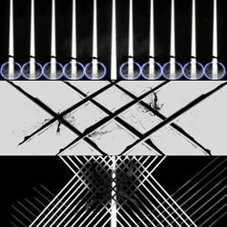 金刚狼全息人屏互动视频秀 3D投影素材 多人舞蹈年会LED视频素材