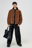 冬季仿皮毛一体夹克休闲仿羊羔毛机车外套XZ507-1MY8023P120，男装夹克，星座507-1