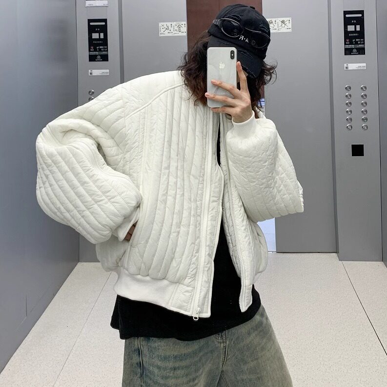 秋冬新款韩版宽松拉链设计款加厚棉服XZ507-1MY8020P120大货备,男装棉衣,星座507-1