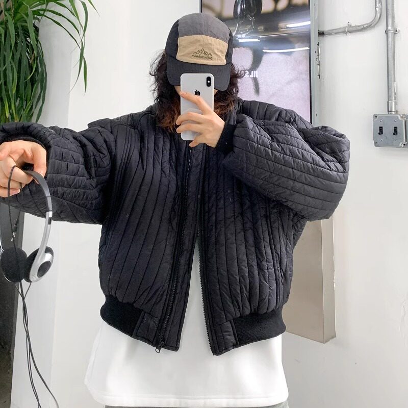 秋冬新款韩版宽松拉链设计款加厚棉服XZ507-1MY8020P120大货备,男装棉衣,星座507-1