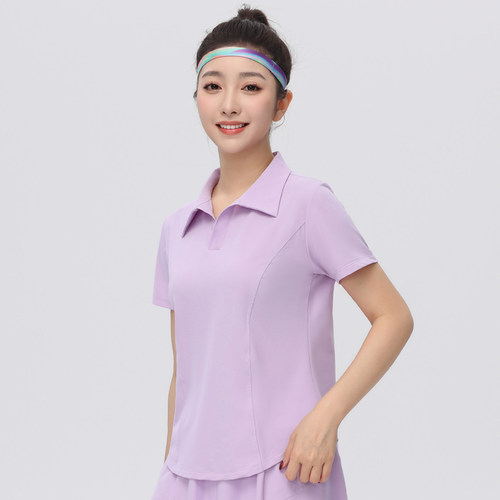 大码健身瑜伽运动上衣女速干