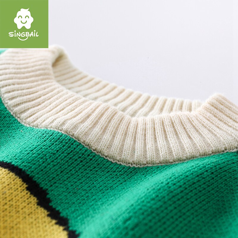 Pull enfant SINGBAIL à manche longue - Ref 2102583 Image 3