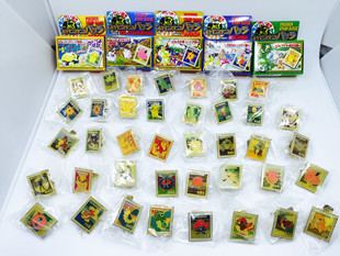 现货正版98年初代金属图鉴徽章吧唧 火恐龙 可拉可拉 口袋妖怪