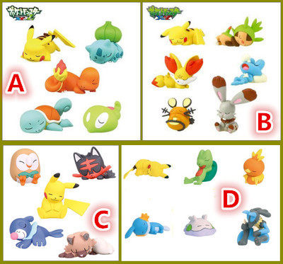 现货精灵宝可梦睡眠扭蛋