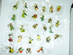 11绝版精灵宝可梦钥匙扣合集沼王长尾怪手猫头夜鹰乌波精灵宝可梦