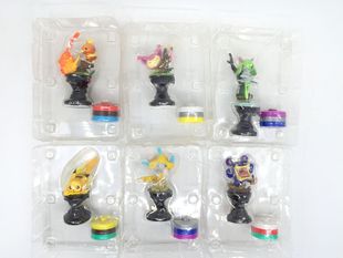 正版海洋堂战棋皮卡丘基拉祈向尾喵火稚鸡奇鲁莉安手办口袋妖怪