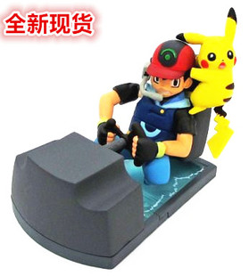 超稀有TOMY沧海王子剧场版限定扭蛋 小智皮卡丘手办 精灵宝可梦