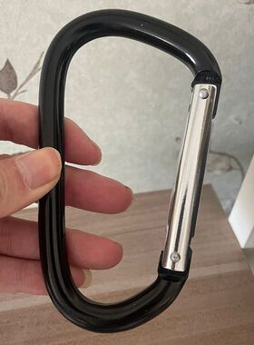 特大13.5CM登山扣连接环宠物链条购物轮滑鞋大号户外挂钩可刻字