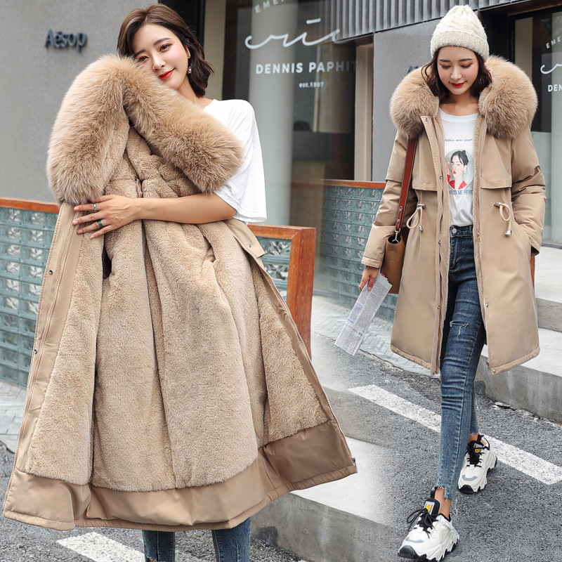 服女冬季年新款显瘦羽绒棉服时尚