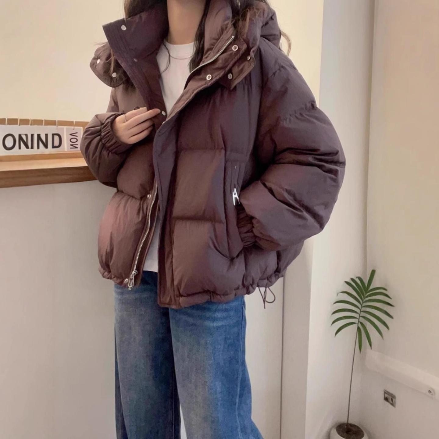 爆款棉衣女短款冬季韩版大码宽松