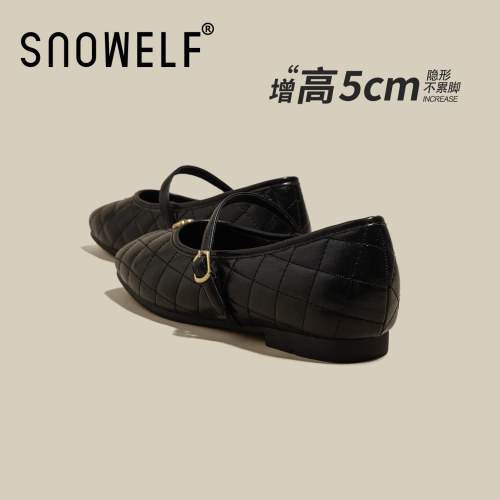 snowelf~不累脚女士玛丽珍女鞋