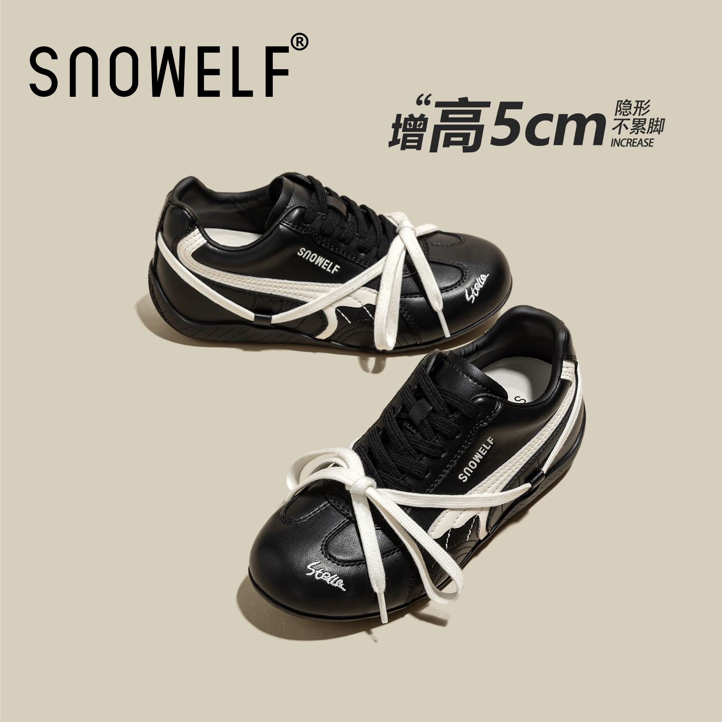 snowelf~ROSE同款赛车鞋