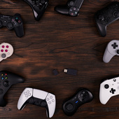 八位堂USB无线接收器2代小砖块 PS4XboxSwitch蓝牙手柄转接NS电脑