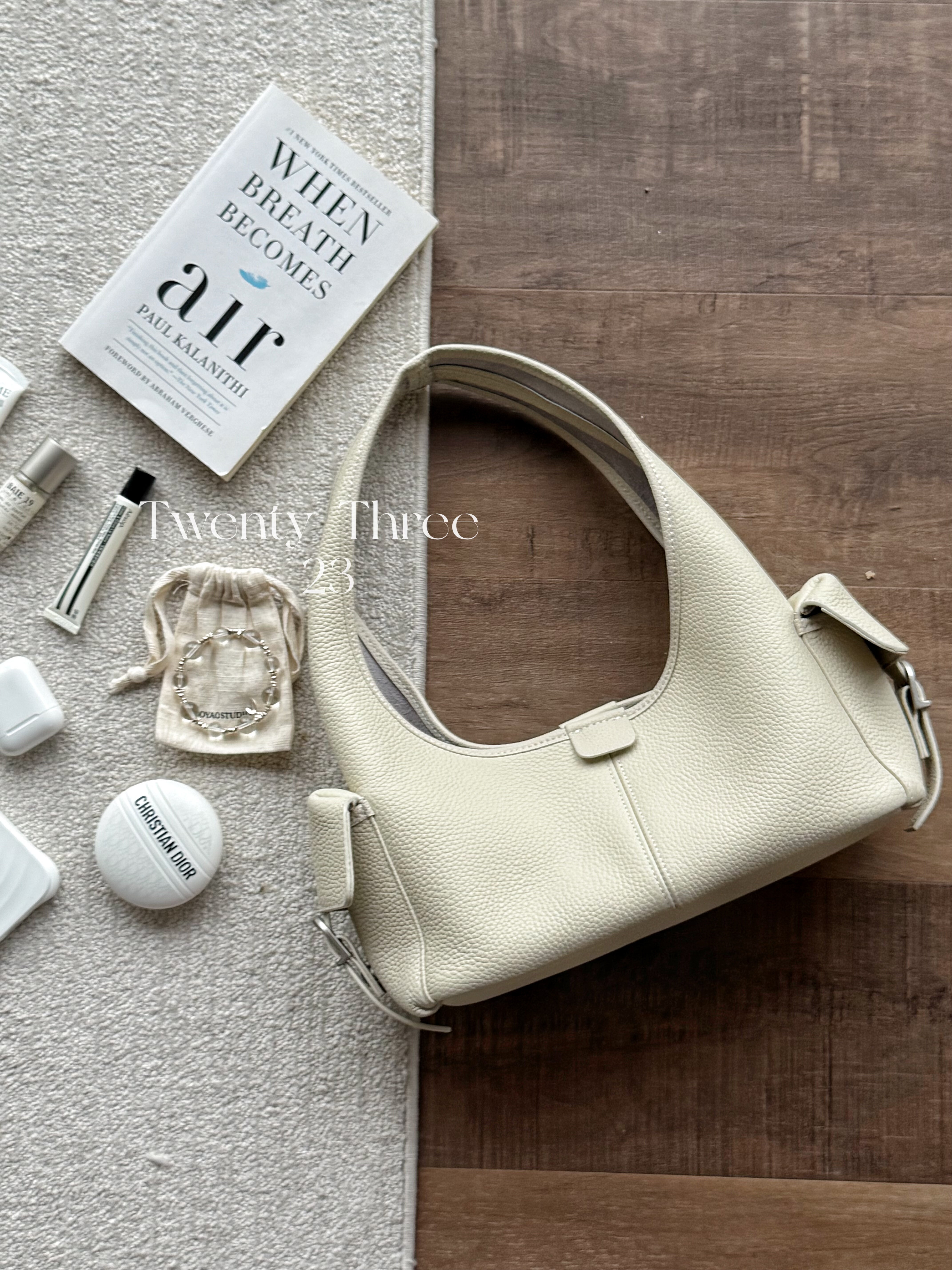 Twenty Three极简风小众设计手提腋下包通勤百搭hobo托特包