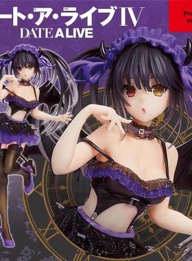 约会大作战 时崎狂三 紫色小恶魔精灵 美少女二次元手办模型