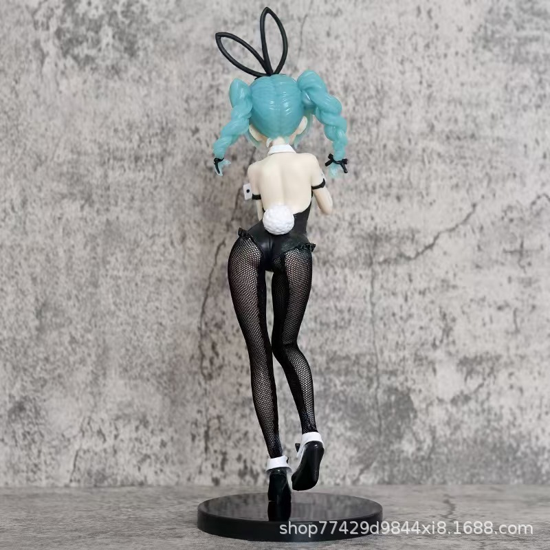 兔女郎黑丝系列 初音未来比心兔女郎动漫二次元可爱摆件礼物手办