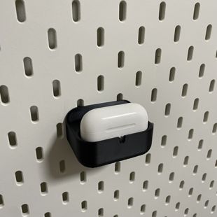 苹果耳机 支架挂钩挂件 airpods SKADIS pro 宜家洞洞板配件