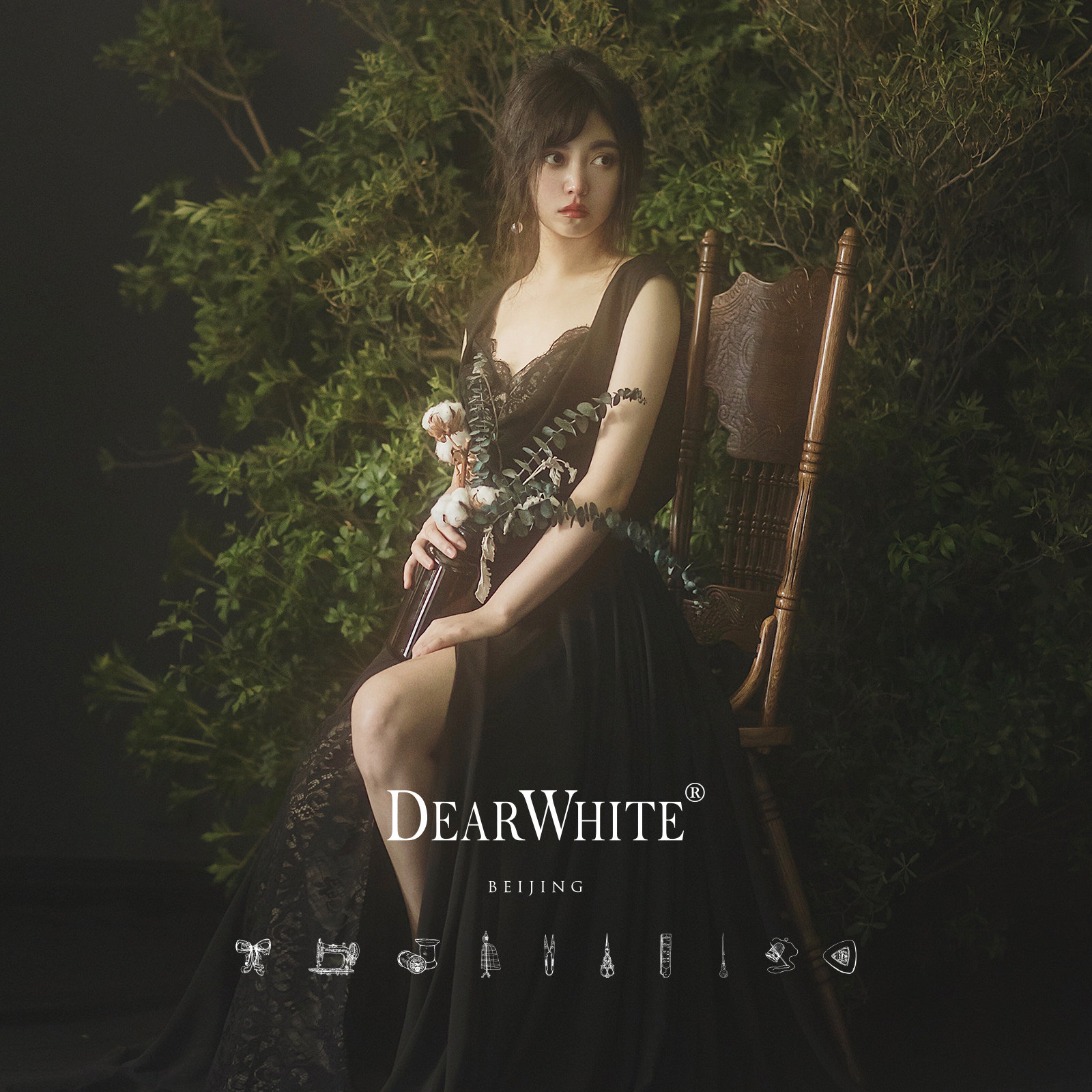 亲爱的白原创正品《守风人》黑色女长款宴会年会小黑裙晚礼服婚纱|ruв категории Женская одежда, Cвадебные платья, платье/вечернее платье - от Buy2taobao.com для оказания профессиональной услуги покупки агента Taobao