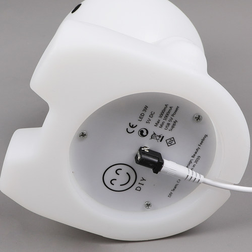 网红直播间90mm暖光配件兔子灯