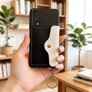 适用vivoY500pro手机壳Y300pro/Y200i/Y100斜跨Y78+挂绳Y77e卡包Y76s带挂绳Y73s女Y70s保护套Y5s防摔 V2516A